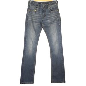 BKE Jake Straight Leg Denim Jeans Mens Size 29x32 Dark Wash Modern